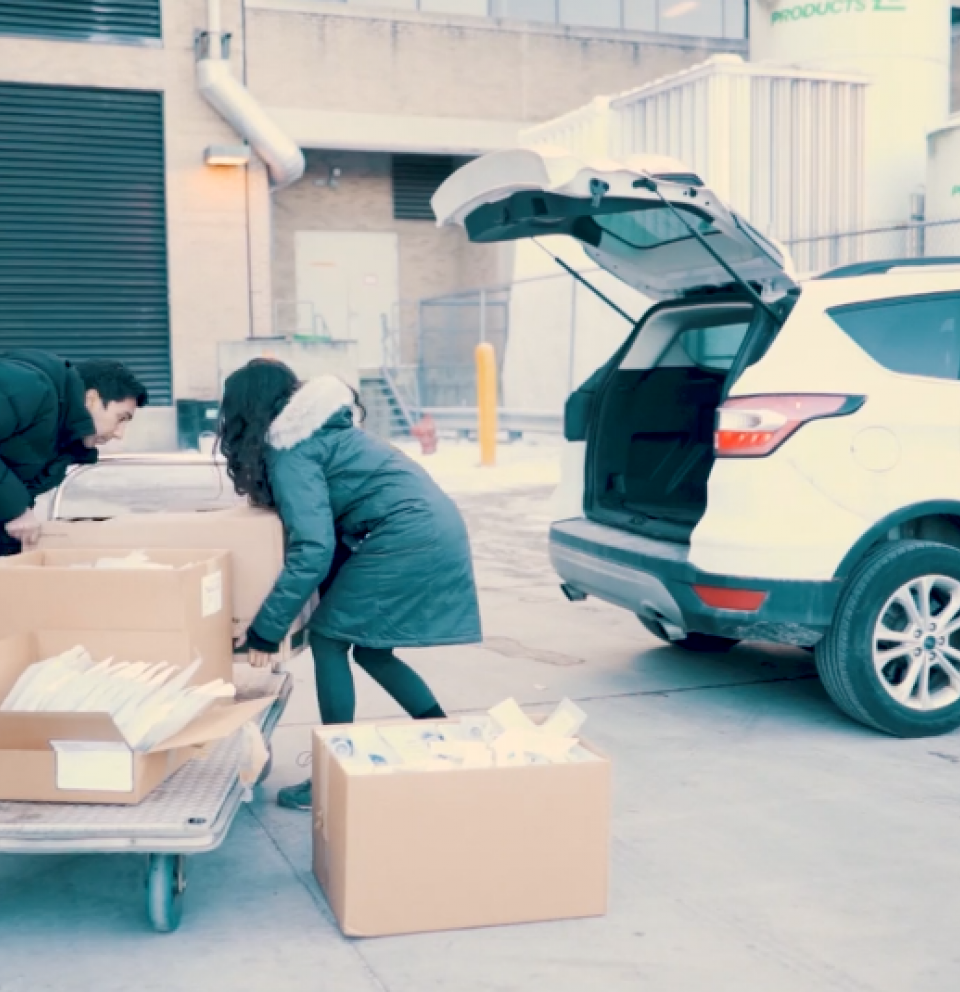 Students with Drive Zipcar